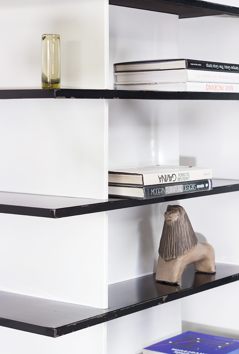 Wim Rietveld pair bookcases shelving units room divider for De Bijenkorf img 10