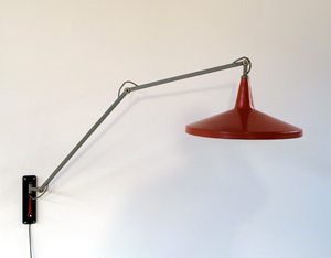Wim Rietveld Panama industrial swing lamp
